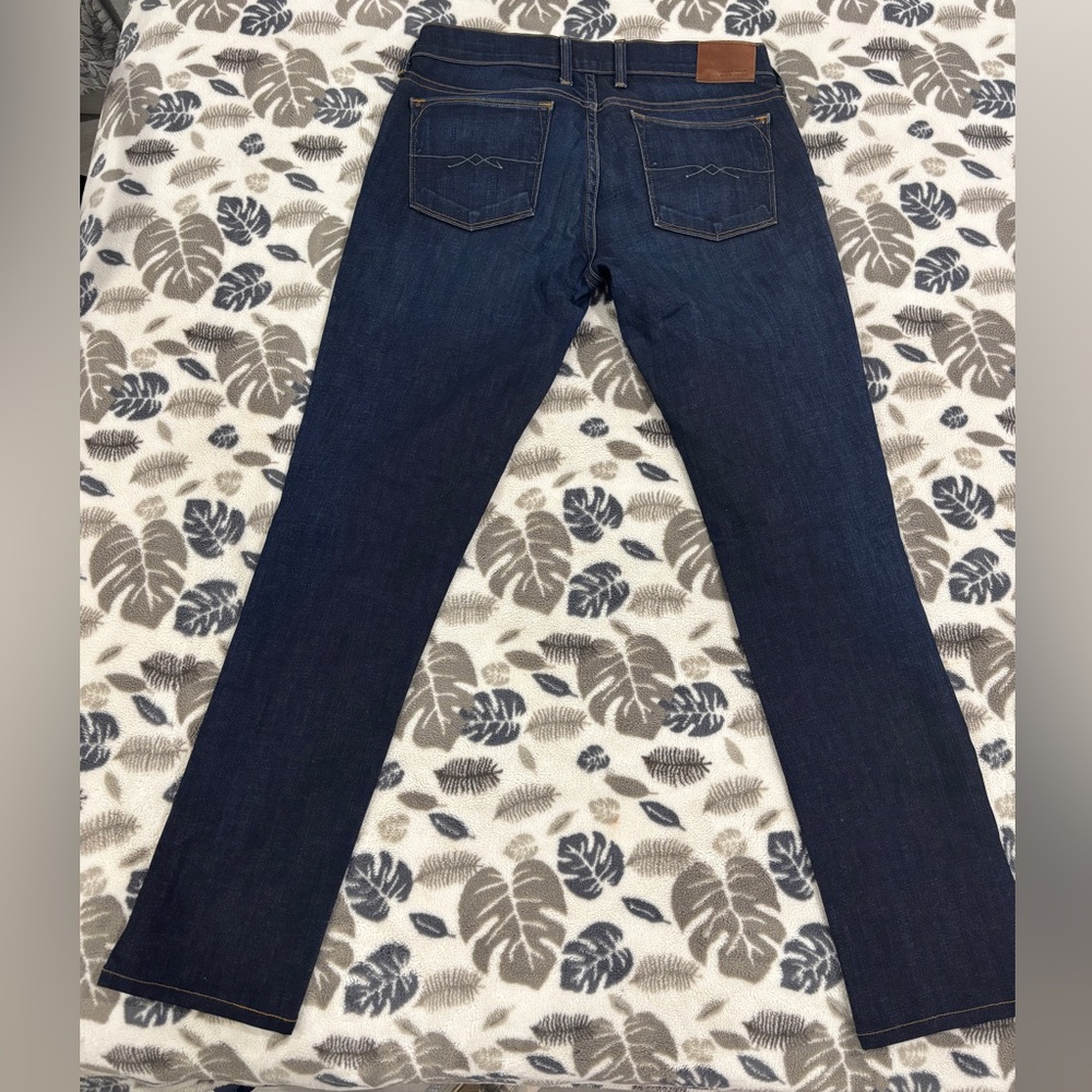 Lucky Brand Dark Blue Charlie Skinny  Jeans